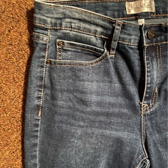 Nicole Miller Studio Jeans For Skinny High Rise Little You. Great Wash. - Picture 5 of 7